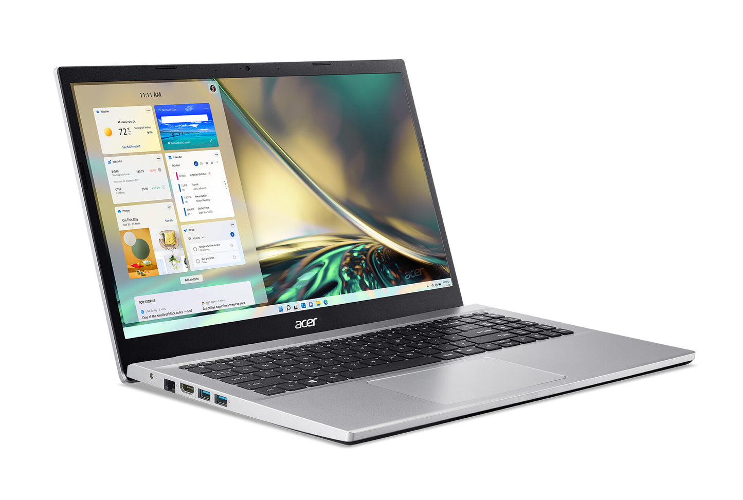 Acer Aspire 3 A315-59-55Y8 Intel® Core™ i5 i5-1235U Bärbar dator 39,6 cm (15.6") Full HD 16 GB DDR4-SDRAM 512 GB SSD Wi-Fi 6 (802.11ax) Windows 11 Home Silver