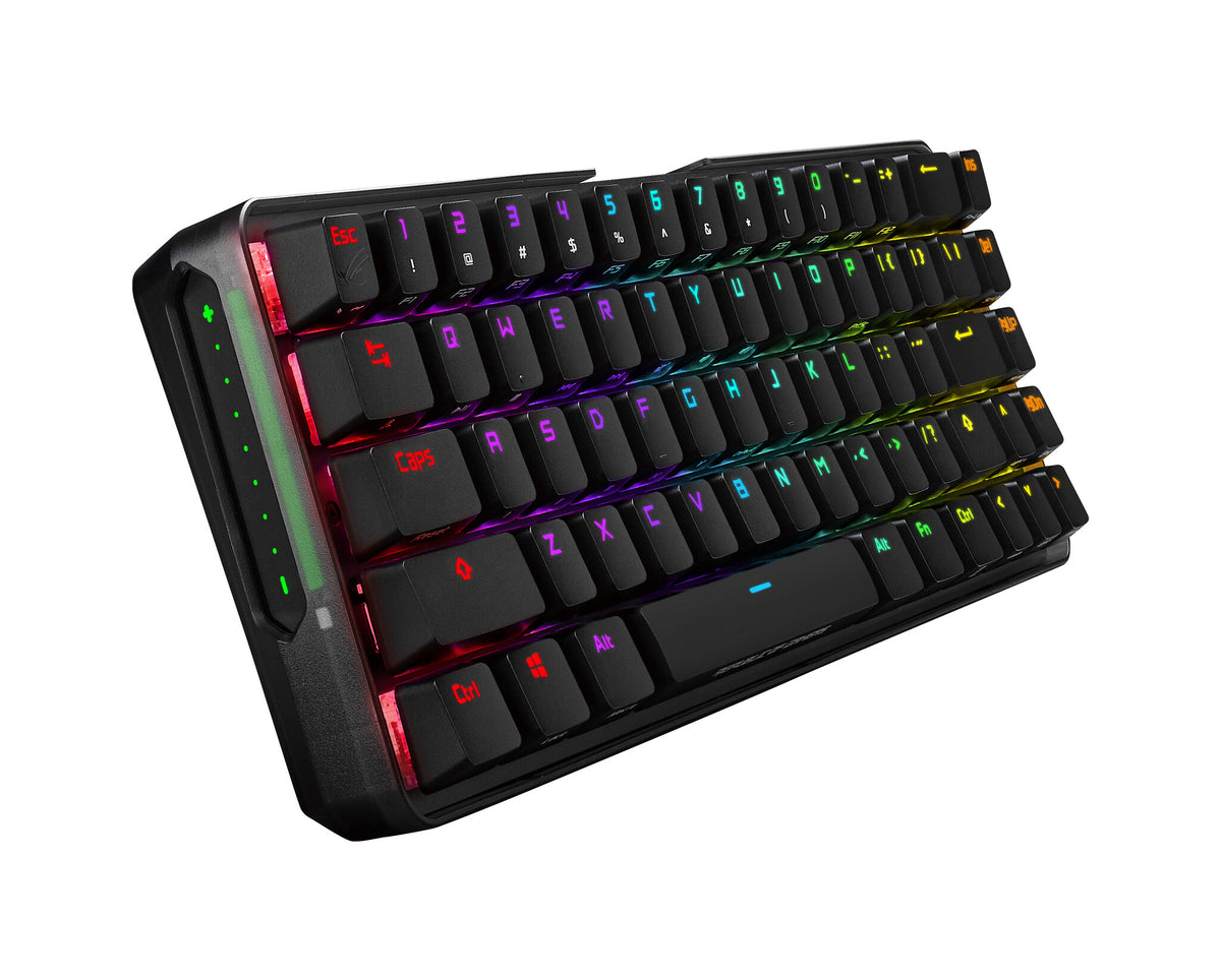 ASUS ROG Falchion tangentbord Spela Trådlös RF + USB AZERTY Fransk Svart