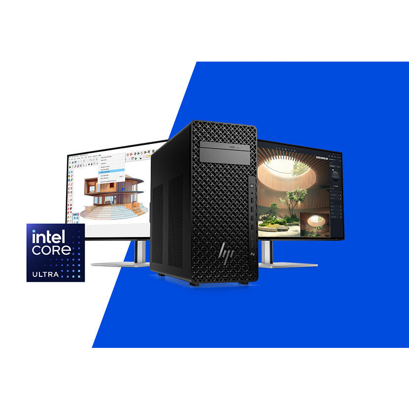 HP Z2 Tower G1i Intel Core Ultra 9 285K 96 GB DDR5-SDRAM 1 TB SSD NVIDIA RTX PRO 4000 Blackwell Windows 11 Pro Arbetsstation AI Workstation, AI PC Svart