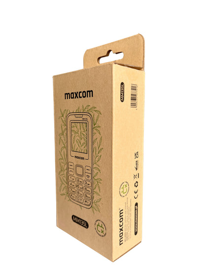 MaxCom Classic MM135 LIGHT 4,5 cm (1.77") 68 g Svart Första mobiltelefon