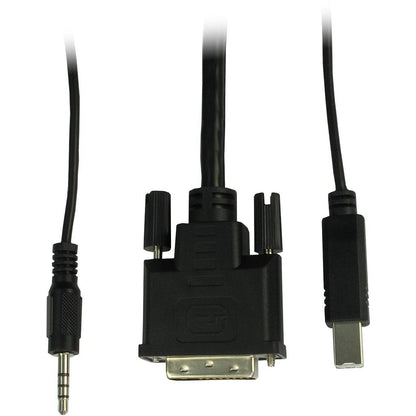 Inter-Tech AS-9108DA KVM-switchar Rackmontering Svart