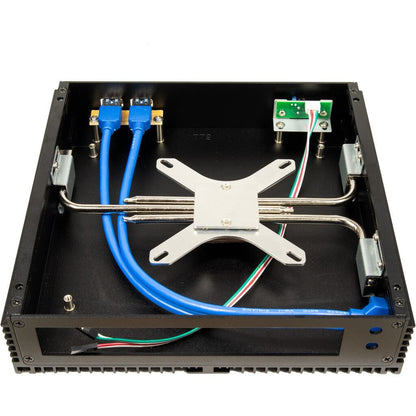 Inter-Tech IP-40 Small Form Factor (SFF) Svart