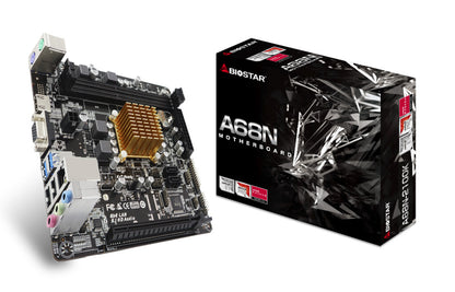Biostar A68N-2100K moderkort Mini-ITX