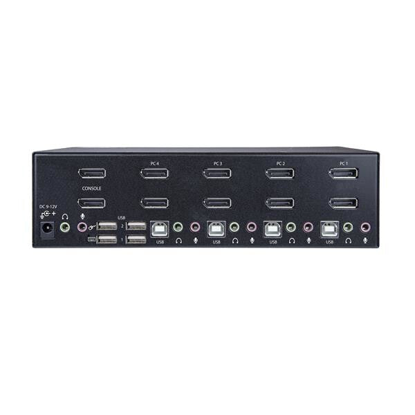 StarTech.com 4-ports Dual DisplayPort KVM-switch - 4K 60 Hz