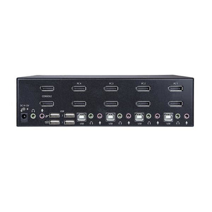 StarTech.com 4-ports Dual DisplayPort KVM-switch - 4K 60 Hz
