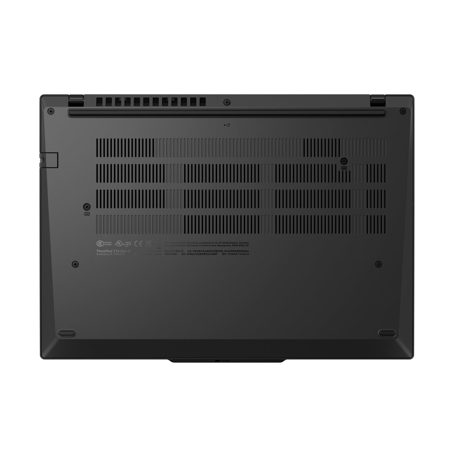 Lenovo ThinkPad T14 Gen 5 (Intel) Intel Core Ultra 7 155U Bärbar dator 35,6 cm (14") WUXGA 32 GB DDR5-SDRAM 1 TB SSD Wi-Fi 6E (802.11ax) Windows 11 Pro Engelsk Svart