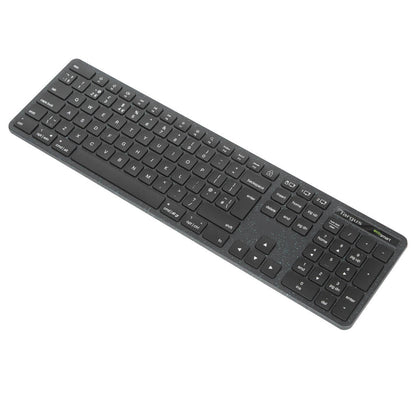 Targus EcoSmart AKB873NO tangentbord Universal Trådlös RF + Bluetooth QWERTY Nordic Svart