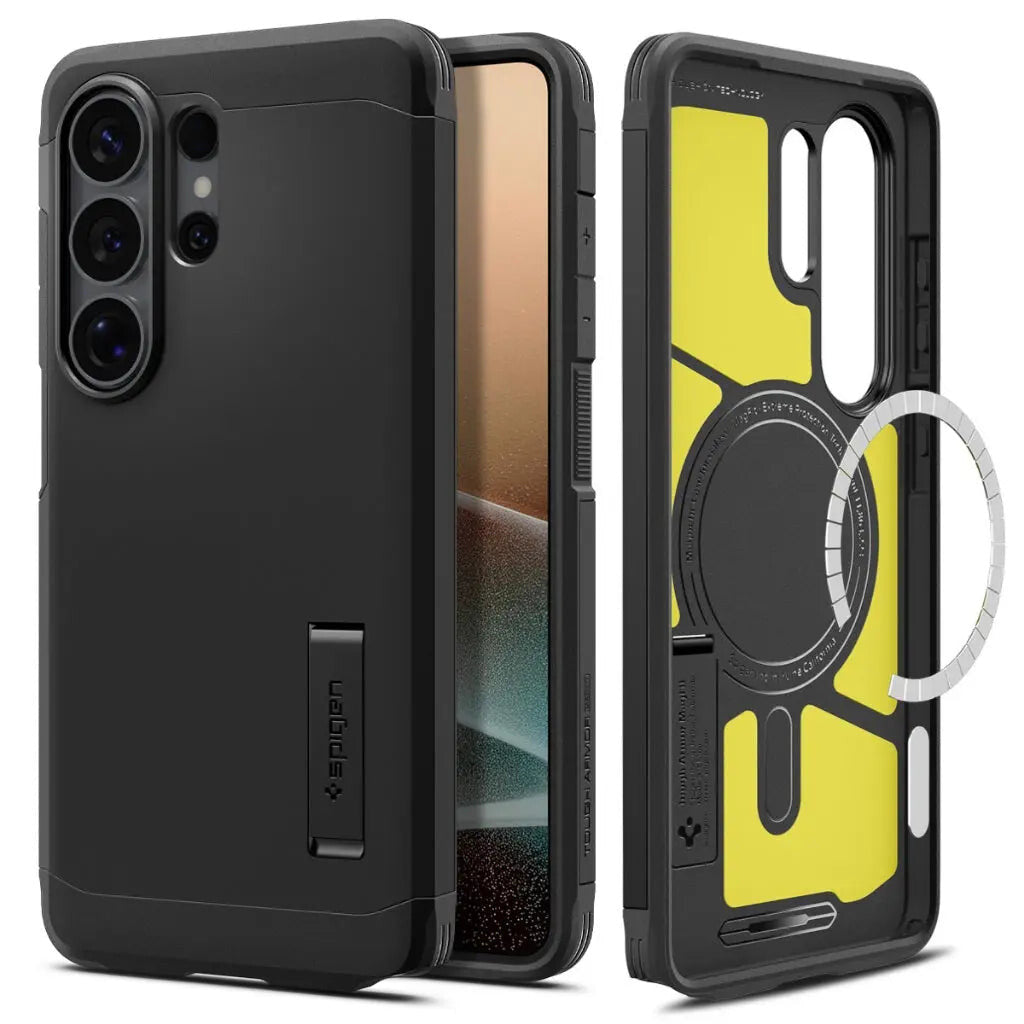 Spigen Tough Armor (Magfit) mobiltelefonfodral 17,5 cm (6.9") Mobilskal Svart