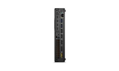 T1A Lenovo ThinkStation P330 Refurbished Intel® Core™ i7 i7-9700T 64 GB DDR4-SDRAM 512 GB SSD NVIDIA® Quadro® P620 Windows 10 Pro Mini PC Arbetsstation Svart