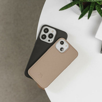Woodcessories Bio Case MagSafe mobiltelefonfodral 15,5 cm (6.12") Omslag Mullvadsgrå