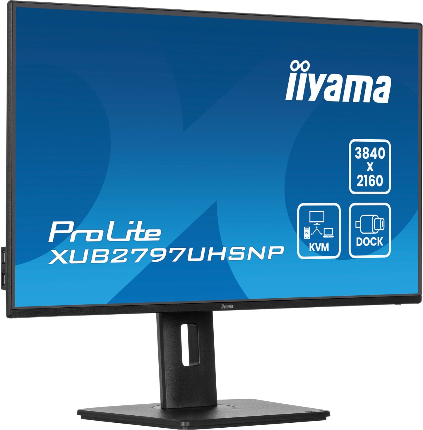 iiyama ProLite XUB2797UHSNP-B1 platta pc-skärmar 68,6 cm (27") 3840 x 2160 pixlar 4K Ultra HD LED Svart