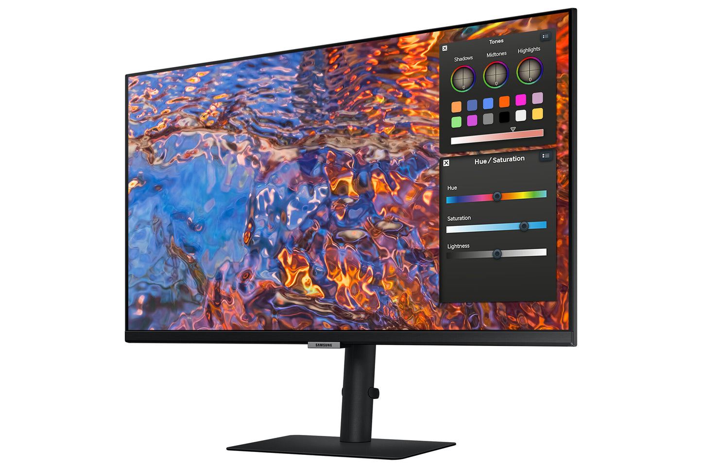 Samsung S80PB platta pc-skärmar 68,6 cm (27") 3840 x 2160 pixlar 4K Ultra HD LCD Svart