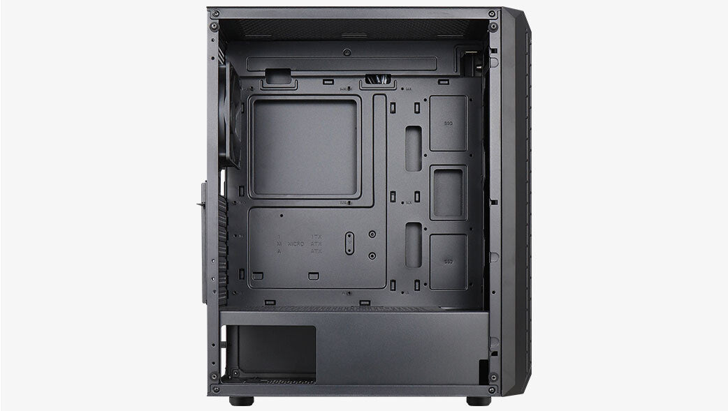 Aerocool Beam-G-BK-V1 Mini Tower Svart