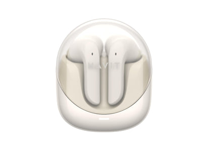 Havit 6939119079918 hörlur och headset Hörlurar Trådlös I öra Musik Bluetooth Beige