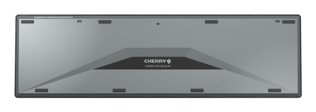 CHERRY KW 9100 SLIM tangentbord Universal Trådlös RF + Bluetooth QWERTY Portugisisk Svart, Grå