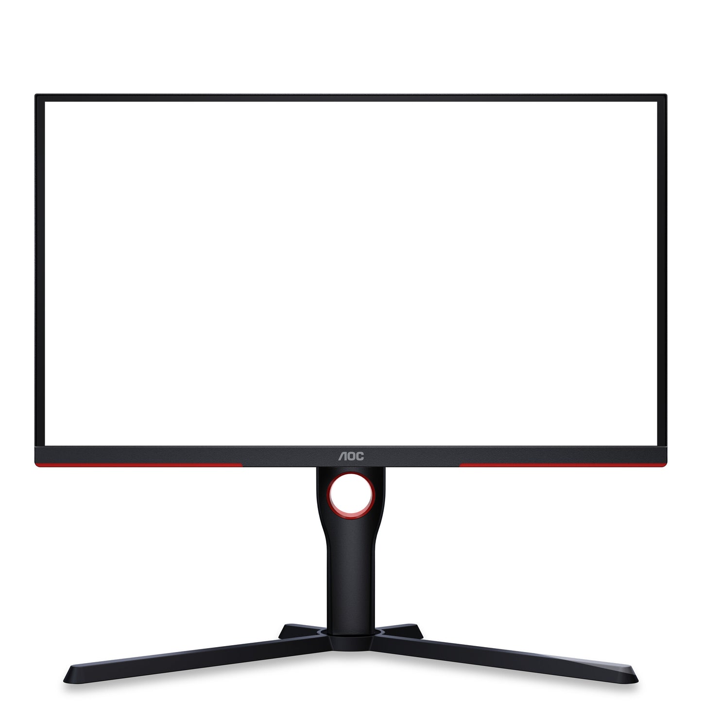 AOC G3 25G3ZM/BK platta pc-skärmar 62,2 cm (24.5") 1920 x 1080 pixlar Full HD Svart, Röd