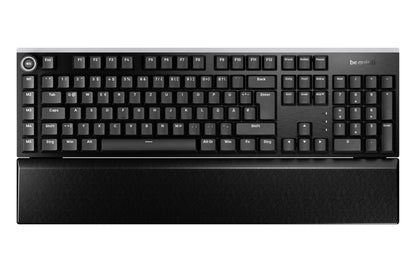 be quiet! Light Mount Silent Tactile DE ISO tangentbord Spela USB QWERTZ tyska Svart