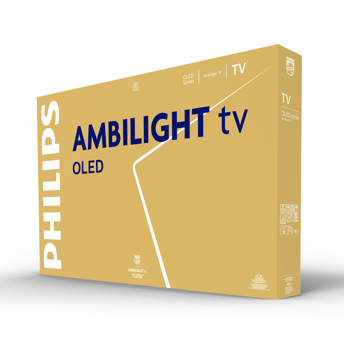 Philips 55OLED770 139,7 cm (55") 4K Ultra HD Smart-TV Wi-Fi Svart