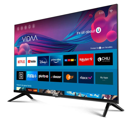 Dyon Smart 43 VX 109,2 cm (43") HD Smart-TV Wi-Fi Svart 250 cd/m²
