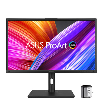 ASUS ProArt PA27DCE-K platta pc-skärmar 68,3 cm (26.9") 3840 x 2160 pixlar 4K Ultra HD OLED Svart