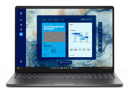 DELL Pro 16 PC16250 Intel Core Ultra 5 225U Bärbar dator 40,6 cm (16") Full HD+ 16 GB DDR5-SDRAM 512 GB SSD Wi-Fi 6E (802.11ax) Windows 11 Pro tyska Svart