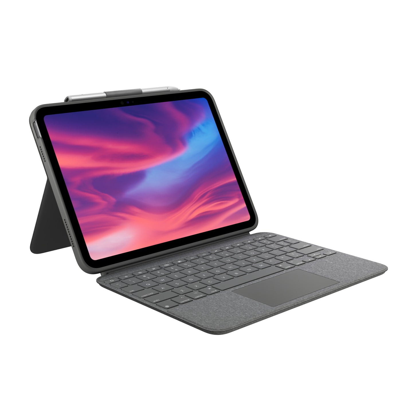 Logitech 920-011382 tangentbord för mobila enheter QWERTY Amerikanskt internationellt Smart Connector Grå