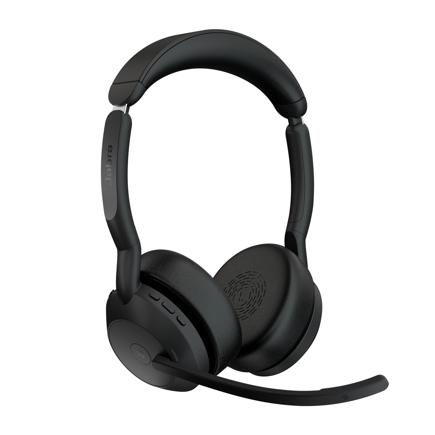 Jabra Evolve2 55 Headset Kabel & Trådlös Huvudband Kontor/callcenter Bluetooth Laddningsställ Svart