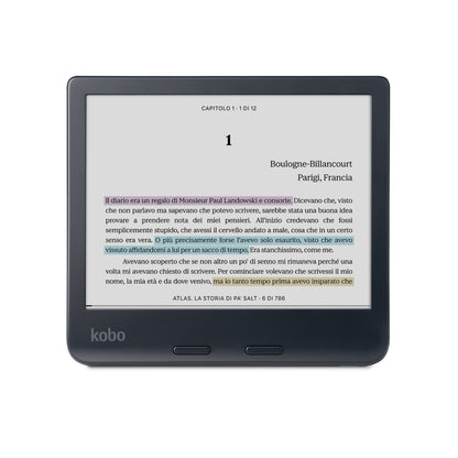 Rakuten Kobo Libra Colour e-bokläsare Pekskärm 32 GB Wi-Fi Svart