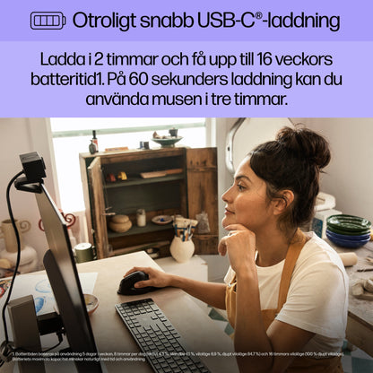 HP 920 Ergonomic Wireless mus
