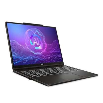 MSI Venture A16 AI+ A3HMG-036DE Copilot+ PC AMD Ryzen AI 5 340 Bärbar dator 40,6 cm (16") 2K 16 GB DDR5-SDRAM 512 GB SSD Wi-Fi 6E (802.11ax) Windows 11 Home Grå