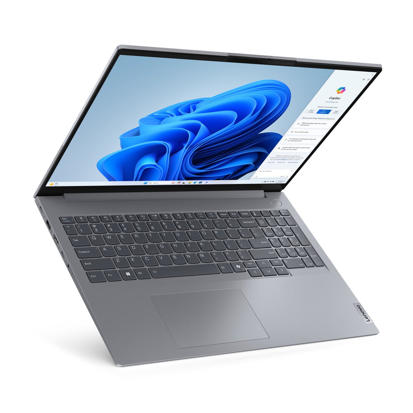 Lenovo ThinkBook 16 G7 ARP AMD Ryzen™ 5 7535HS Bärbar dator 40,6 cm (16") WUXGA 16 GB DDR5-SDRAM 512 GB SSD Wi-Fi 6E (802.11ax) Windows 11 Pro Engelsk Grå