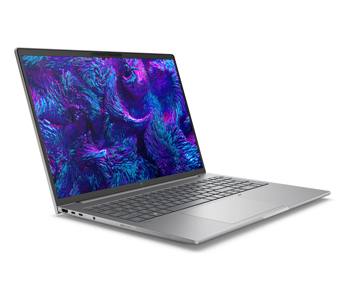 HP ZBook 8 G1i Intel Core Ultra 7 255H Mobil arbetsstation 40,6 cm (16") WQXGA 32 GB DDR5-SDRAM 2 TB SSD NVIDIA RTX PRO 500 Blackwell Wi-Fi 7 (802.11be) Windows 11 Pro Silver