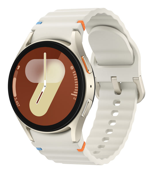 Samsung Galaxy Watch7 3,3 cm (1.3") AMOLED 40 mm Digital 432 x 432 pixlar Pekskärm 4G Gräddfärgad Wi-Fi GPS