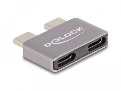 DeLOCK 60055 dockningsstationer för bärbara datorer Dockning USB 3.2 Gen 1 (3.1 Gen 1) Type-C Svart