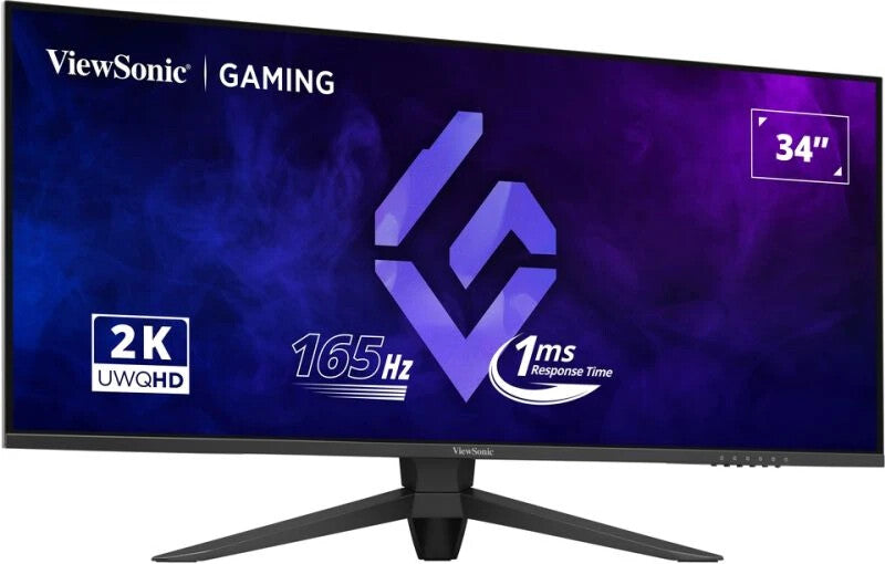 Viewsonic VX Series VX3480-2K-PRO platta pc-skärmar 86,4 cm (34") 3440 x 1440 pixlar UltraWide Quad HD LED Svart