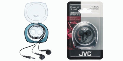 JVC Ear Bud Headphone Hörlurar Kabel I öra Musik Svart