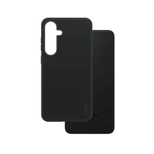 PanzerGlass CARE by ® Fashionable Case Black w. Qi Compatible Samsung Galaxy S24+ mobiltelefonfodral Omslag Svart