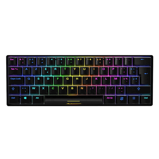 Sharkoon SGK50 S4 tangentbord Spela USB AZERTY Fransk Svart
