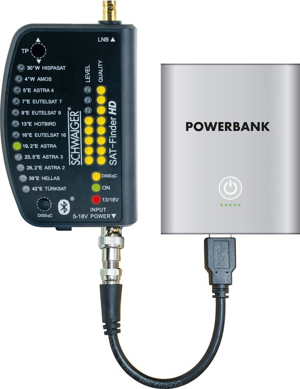 Schwaiger SF9003BTAKKU satellitsökare 950 - 2150 MHz 1 styck