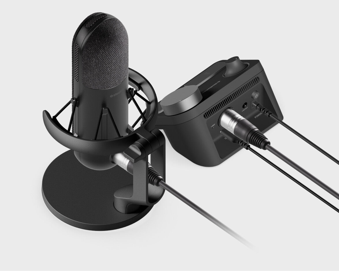 Steelseries ALIAS PRO Svart Mikrofon till PC