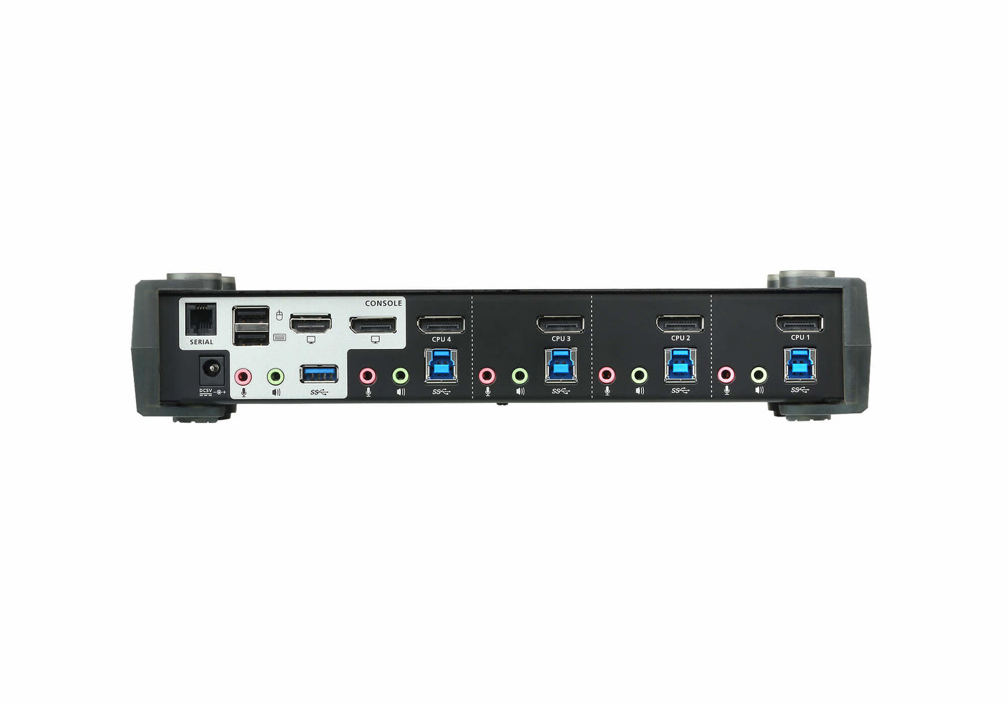 ATEN CS1924M KVM-switchar Svart