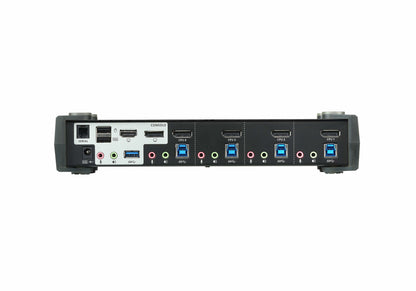 ATEN CS1924M KVM-switchar Svart
