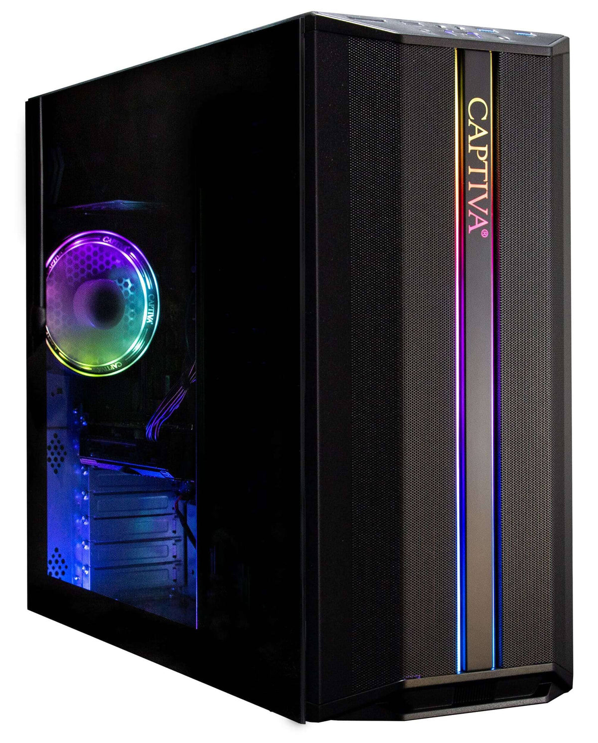 CAPTIVA 92769 persondatorer/arbetsstationer AMD Ryzen™ 7 5700X 32 GB DDR4-SDRAM 1 TB SSD NVIDIA GeForce RTX 5060 Ti Windows 11 Home PC Svart