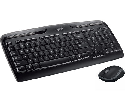 Logitech Wireless Combo MK330 tangentbord Mus inkluderad Kontor RF Trådlös QWERTY Nordic