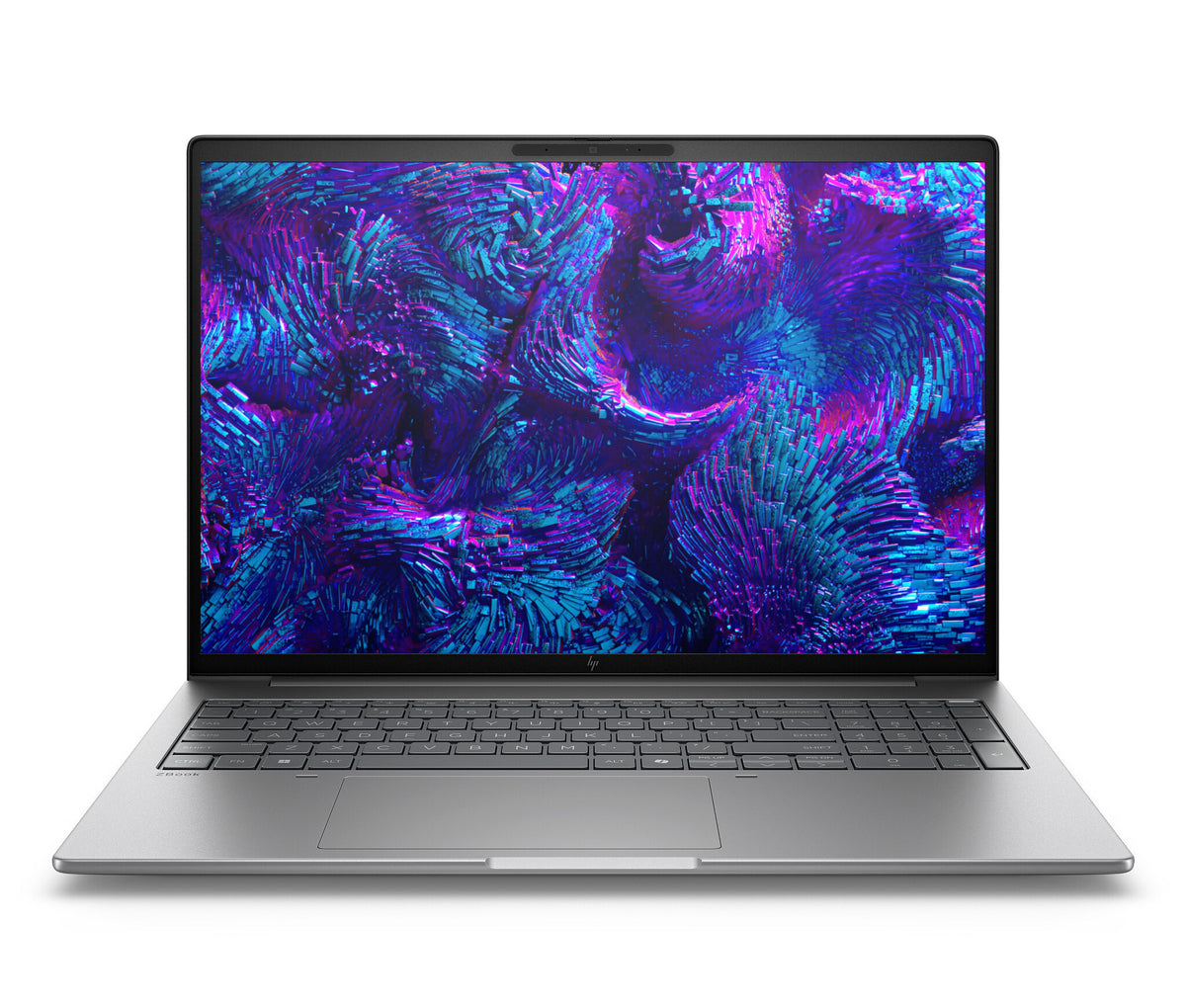 HP ZBook 8 G1i Intel Core Ultra 7 255H Mobil arbetsstation 40,6 cm (16") WQXGA 32 GB DDR5-SDRAM 2 TB SSD NVIDIA RTX PRO 500 Blackwell Wi-Fi 7 (802.11be) Windows 11 Pro Silver