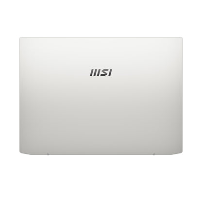 MSI Prestige A16 Al+A3HMG-036 AMD Ryzen AI 9 365 Bärbar dator 40,6 cm (16") Quad HD+ 32 GB LPDDR5x-SDRAM 1 TB SSD Wi-Fi 7 (802.11be) Windows 11 Home Silver