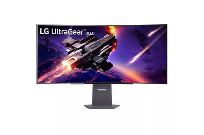 LG 45GS95QE-B platta pc-skärmar 114,3 cm (45") 3440 x 1440 pixlar Wide Quad HD OLED Svart