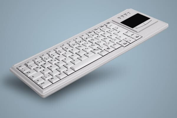 Active Key AK-4400 tangentbord Kontor USB Belgiskt Vit
