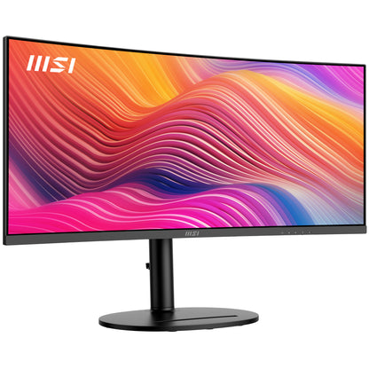 MSI Modern MD342CQP platta pc-skärmar 86,4 cm (34") 3440 x 1440 pixlar UltraWide Quad HD LCD Svart