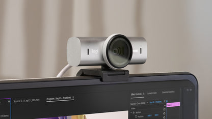 Logitech 960-001554 webbkameror 3840 x 2160 pixlar USB Grå